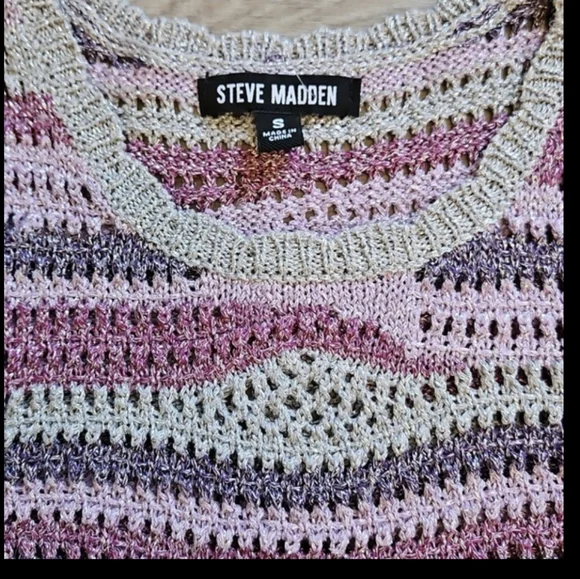 Steve Madden - Hannah Sweater Striped Tank - Picture 9 of 10